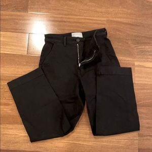 Everlane Straight Leg Crop Black Regular Size 4